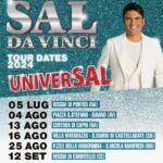 SAL DA VINCI annuncia le date del tour estivo